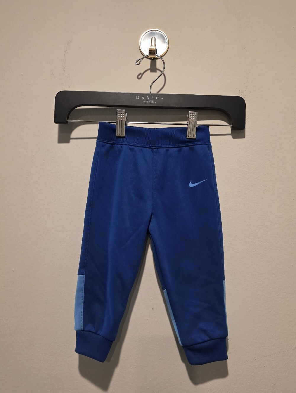 Nike Kids Royal Blue Jogger Pants with Light Blue Accents